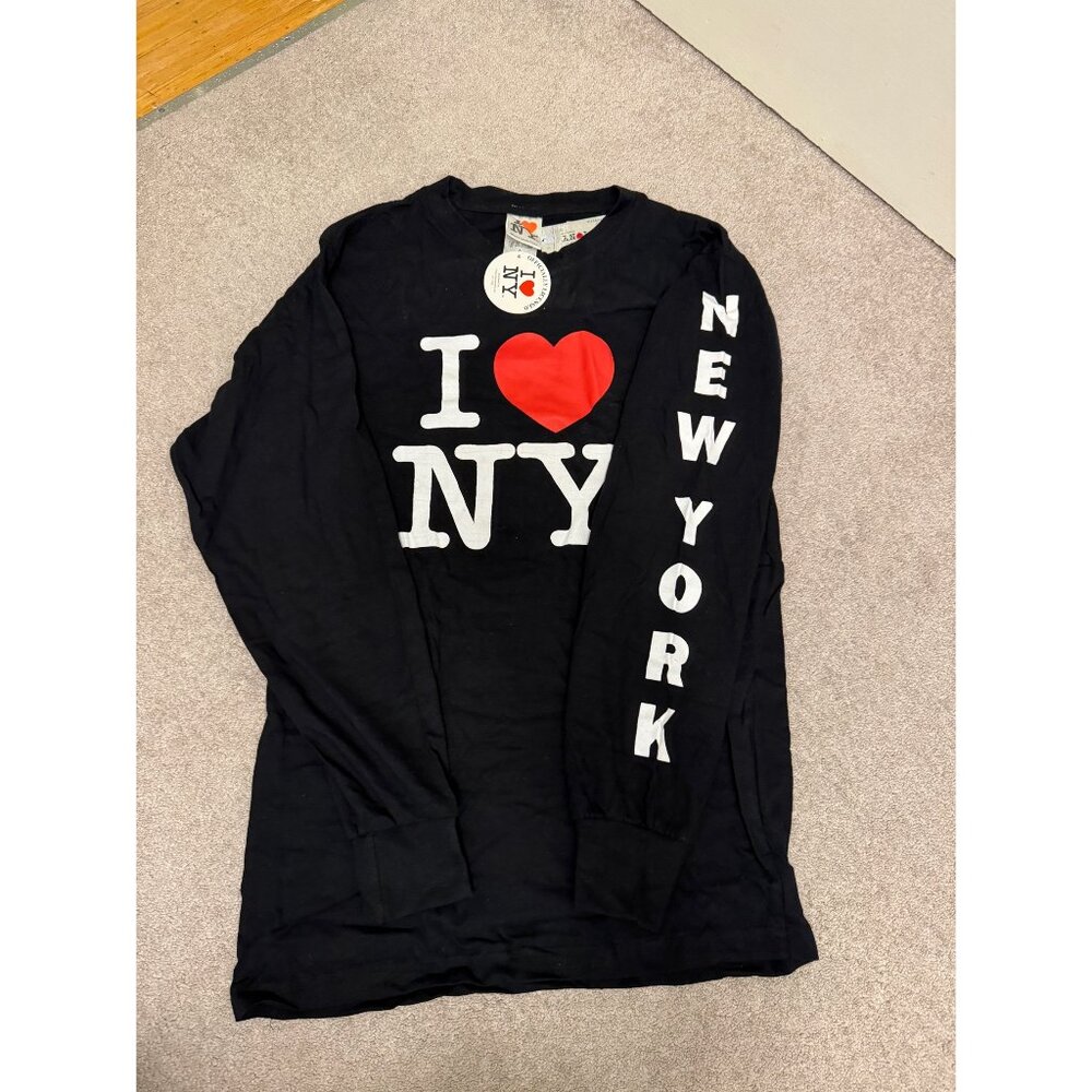 I "Heart" NY Long Sleeve - Black (S) - BNWT